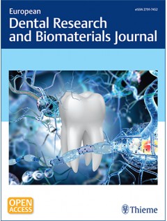 European Dental Research and Biomaterials Journal 
