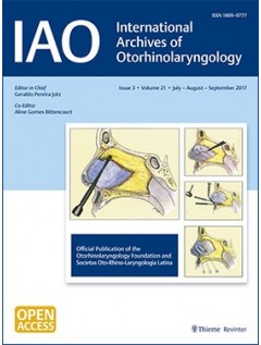 International Archives of Otorhinolaryngology